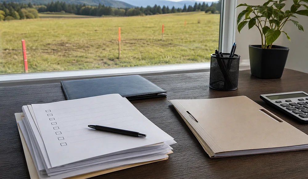 Selling Land to a Developer in Washington closing checklist